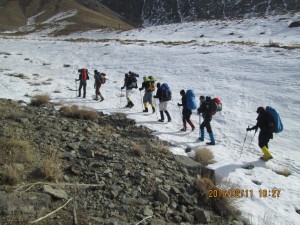 مسیر پناهگاه کرکس