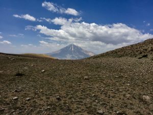نمای قله دماوند